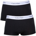 2PACK Herren Klassische Boxershorts Calvin Klein schwarz (NB1086A-001)