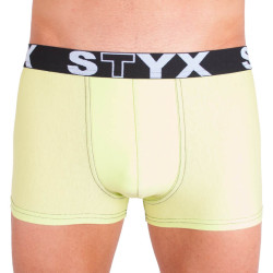 Herren Klassische Boxershorts Styx Sport Gummizug grünlich (G4)