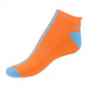 Socken Infantia Softline orange mit blauer Linie