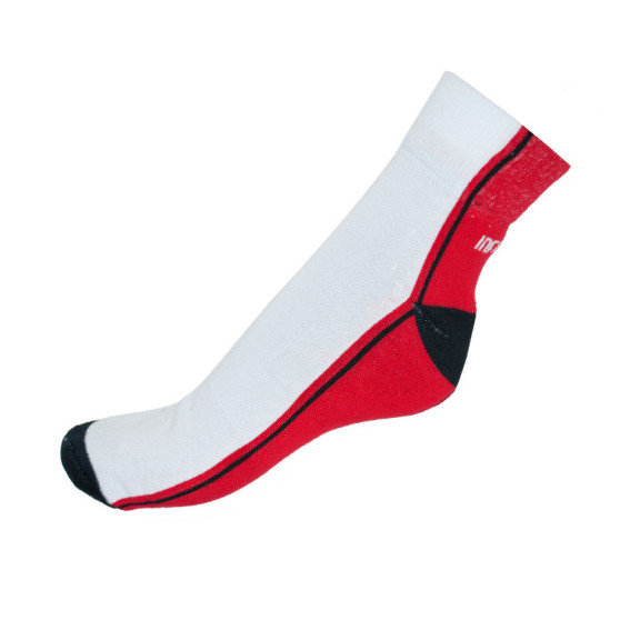 Socken Infantia Streetline rot und weiß