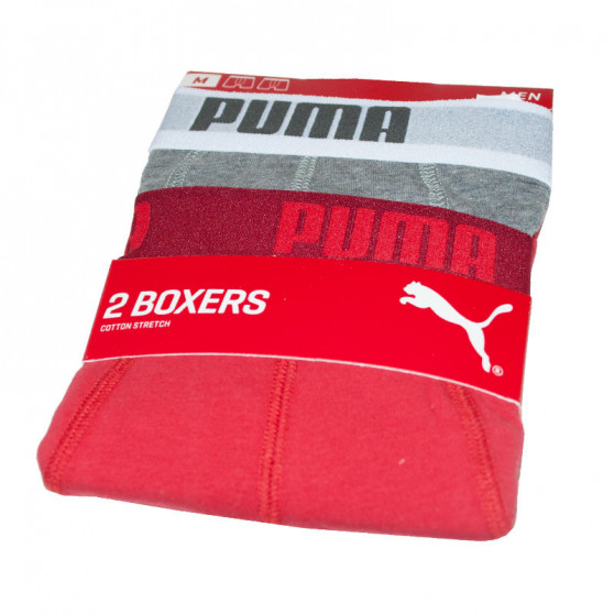 2PACK Herren Klassische Boxershorts Puma mehrfarbig (521015001 072)