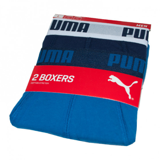 2PACKHerren Klassische Boxershorts Puma blau (521015001 420)