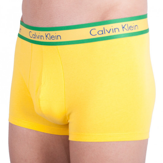 Herren Klassische Boxershorts Calvin Klein gelb (NB1443A-3BZ)