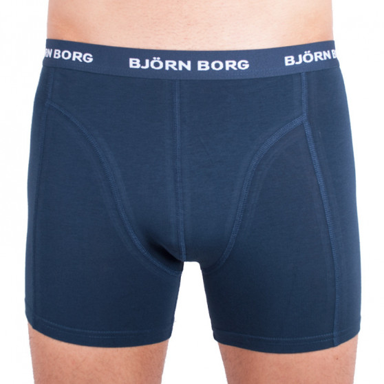 3PACKHerren klassische Boxershorts Bjorn Borg blau (9999-1024-71191)