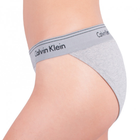 Damen Slips Calvin Klein grau (QF4525E-020)