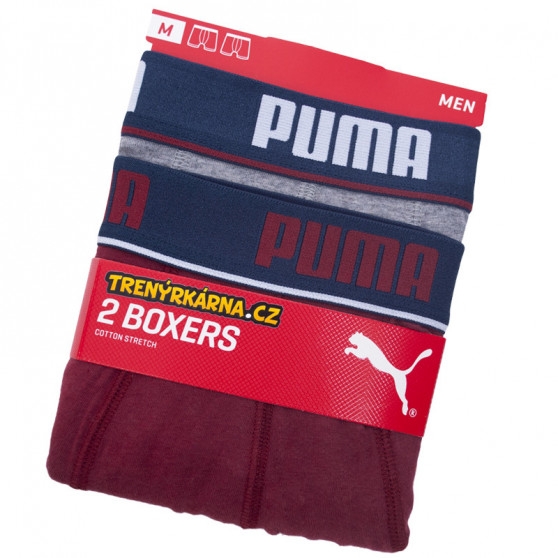 2PACK Herren Klassische Boxershorts Puma mehrfarbig (671001001 070)