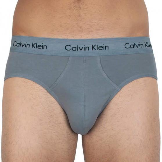 3PACK Herren Slips Calvin Klein mehrfarbig (U2661G-RSZ)