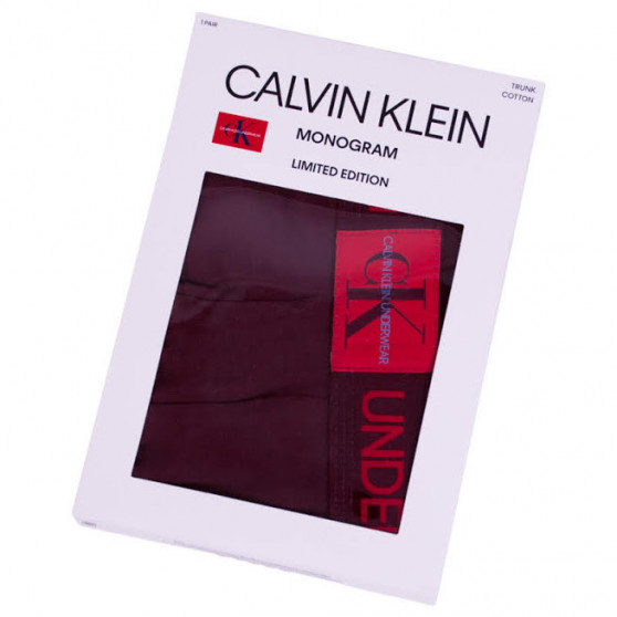 Herren Klassische Boxershorts Calvin Klein rot (NB1678A-XP2)