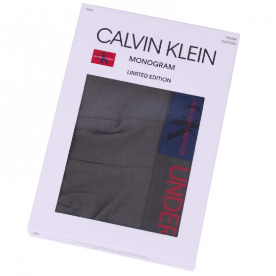Herren Klassische Boxershorts Calvin Klein grün (NB1678A-TBY)