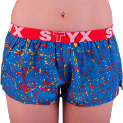 Damen Boxershorts Styx art sportlicher Gummizug Jáchym farbenfroh (T755)