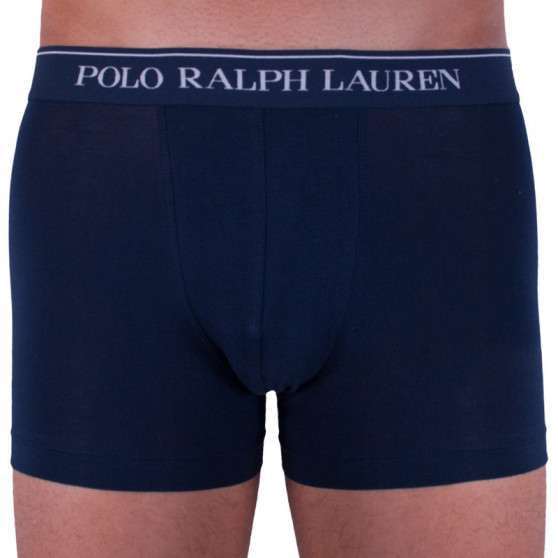 3PACKHerren Klassische Boxershorts Ralph Lauren blau (714513424010)