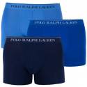 3PACKHerren Klassische Boxershorts Ralph Lauren blau (714513424010)