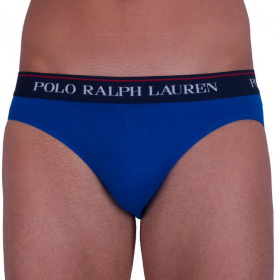 3PACK Herren Slips Ralph Lauren mehrfarbig (714730604001)