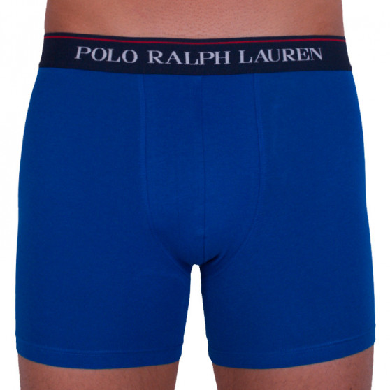3PACK Herren Klassische Boxershorts Ralph Lauren mehrfarbig (714730410003)