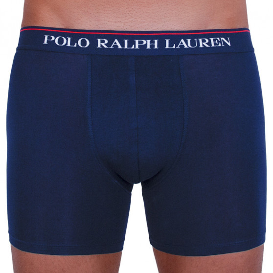 3PACK Herren Klassische Boxershorts Ralph Lauren mehrfarbig (714730410002)