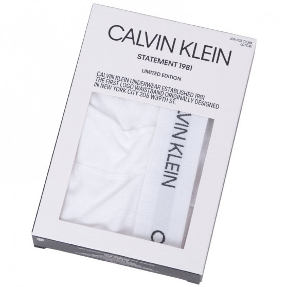 Herren Klassische Boxershorts Calvin Klein weiß (NB1811A-100)