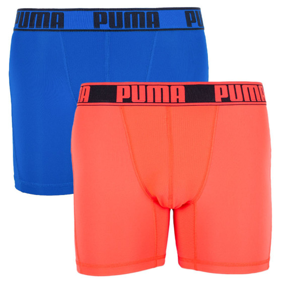2PACK Herren Klassische Boxershorts Puma sportlich mehrfarbig (671017001 505)