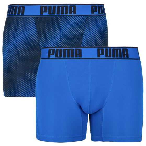 2PACK Herren Klassische Boxershorts Puma sport blau (591010001 056)