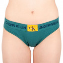 Damen Slips Calvin Klein grün (QF4921E-ZAY)