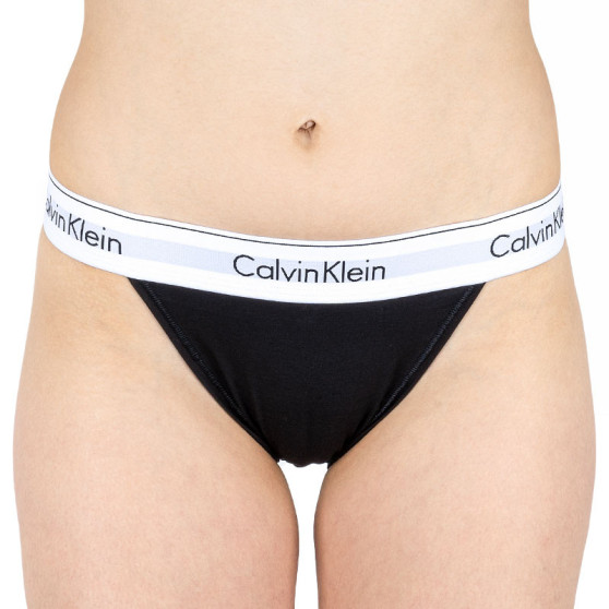 Damen Slips  Calvin Klein schwarz (QF4977A-001)
