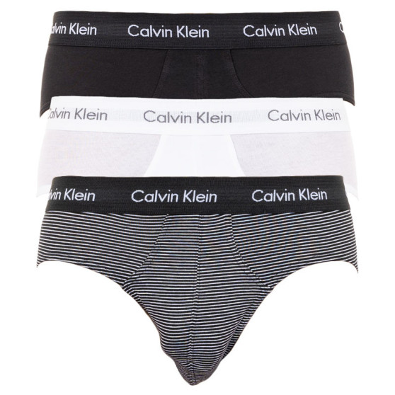 3PACK Herren Slips Calvin Klein mehrfarbig (U2661G-IOT)