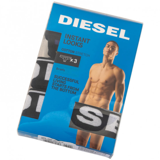 3PACK Herren Slips Diesel mehrfarbig (00SH05-0DAWY-E4919)