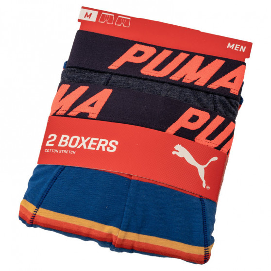 2PACK Herren Klassische Boxershorts Puma mehrfarbig (691001001 831)