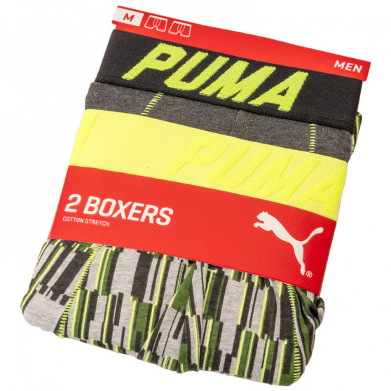 2PACK Herren Klassische Boxershorts Puma mehrfarbig (691003001 287)