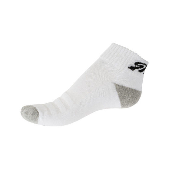 Socken Styx fit weiß mit schwarzem Schriftzug (H235)