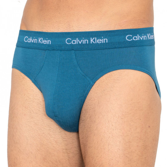 3PACK Herren Slips Calvin Klein mehrfarbig (U2661G-SLZ)