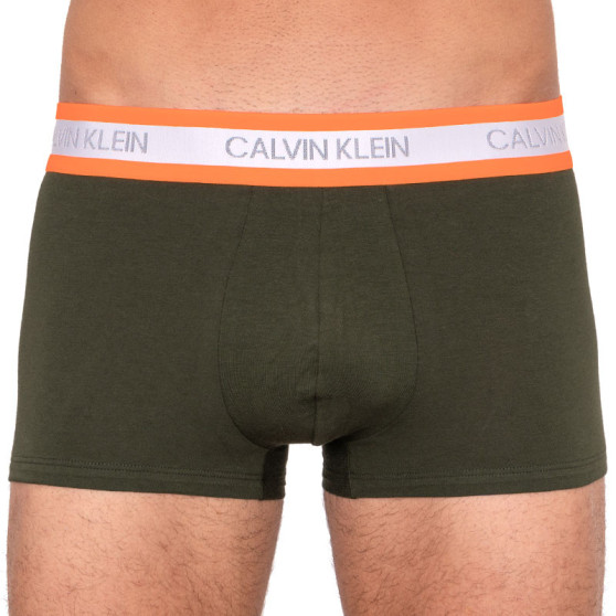 Herren Klassische Boxershorts Calvin Klein dunkelgrün (NB2124A-FDX)