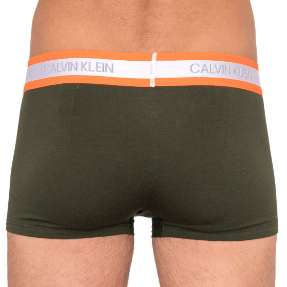 Herren Klassische Boxershorts Calvin Klein dunkelgrün (NB2124A-FDX)