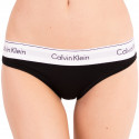 Damen Slips Calvin Klein Übergröße schwarz (QF5118E-001)