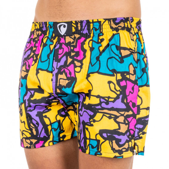 Herren Boxershorts Represent exklusiv Ali Schlachtfeld grün