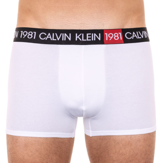 Herren Klassische Boxershorts Calvin Klein weiß (NB2050A-100)