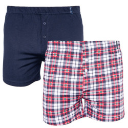 2PACK Herren Boxershorts Molvy mehrfarbig (KP-064-BBU)