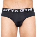 Herren Slips Styx funktionell sportlich elastisch schwarz (S740)