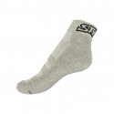 Socken Styx fit grau mit schwarzem Schriftzug (H273)