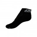 Socken Styx Passform schwarz mit weißem Schriftzug (H272)