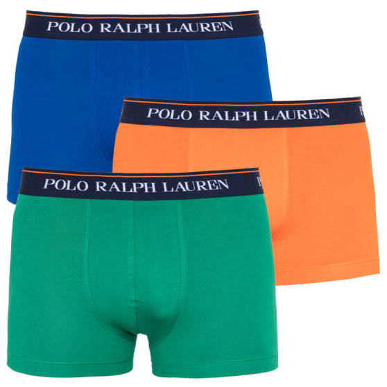 3PACK Herren Klassische Boxershorts Ralph Lauren mehrfarbig (714662050052)