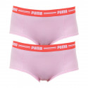 2PACK Damen Slips Puma rosa (573010001 424)