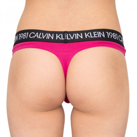 Damen Tangas Calvin Klein rosa (QF5448E-8ZK)