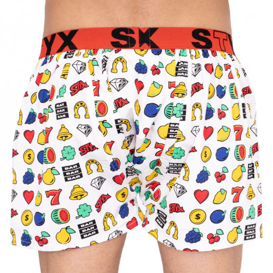 Herren Boxershorts Styx art sportlicher Gummizug gambler (B855)