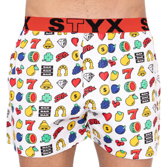 Herren Boxershorts Styx art sportlicher Gummizug gambler (B855)