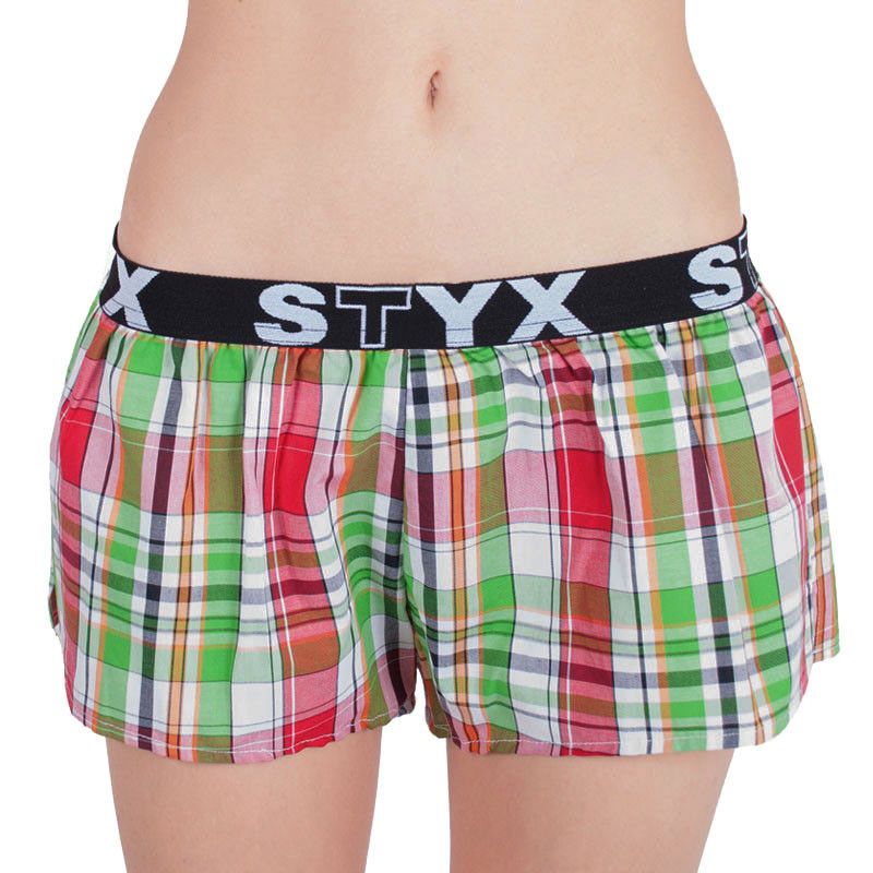 5PACK Damen Boxershorts Styx sportlicher Gummizug mehrfarbig (T61122263136) XL.
Suchen Sie für Ihre Garderobe bequeme Boxershorts aus 100 % Baumwolle mit perfekter Passform?
   
Die Sports Boxershorts von Styx für Damen sind ein fester Bestandteil der Garderobe tschechischer Damen und Mädchen.
Was das Waschen angeht - sollten wir uns darauf einigen, dass Sie sie nur bei 30 °C waschen und nicht im Trockner trocknen, sonst könnte es passieren, dass Sie sie nicht mehr tragen könnten - mehr dazu finden Sie in den nachstehenden klassischen Produktinformationen.