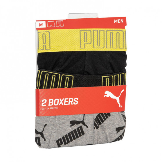2PACK Herren Klassische Boxershorts Puma mehrfarbig (501012001 020)