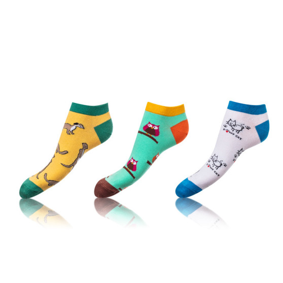 3PACK Socken crazy Bellinda mehrfarbig (BE491005-319)