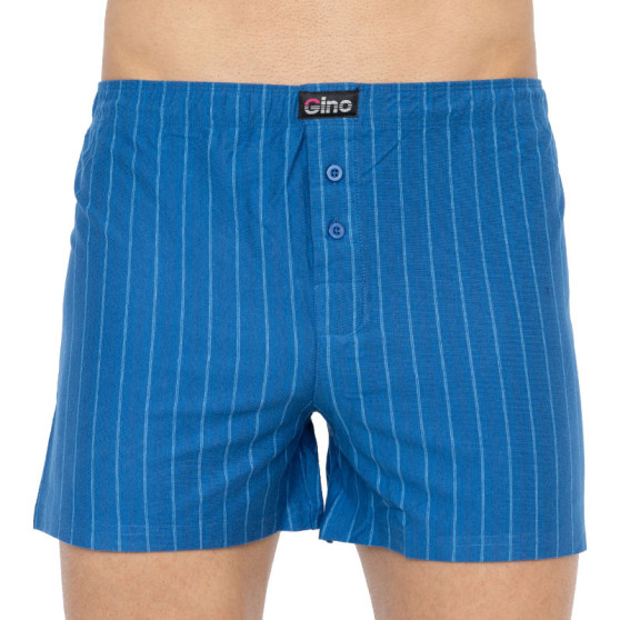 Herren Boxershorts Gino blau (75147)