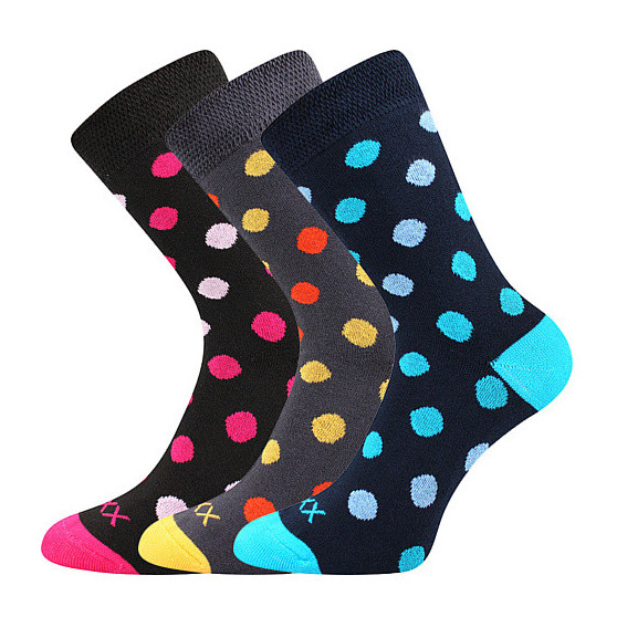 3PACK Socken VoXX mehrfarbig (Ofélie mix A)