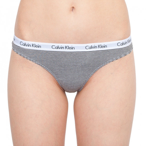 3PACK Damen Slips Calvin Klein mehrfarbig (QD3588E-QT6)